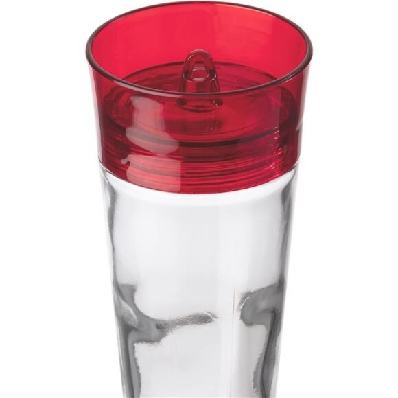 Bird Health+ Ruby Hummingbird Feeder, Glass Hummingbird Feeders for Outdoors - Picture 4 of 6